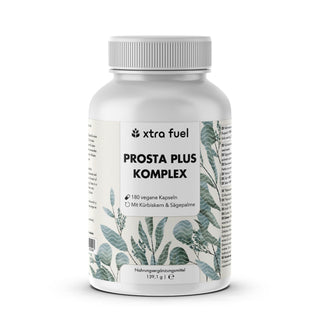 Cápsulas para la próstata - Prosta Plus Complex - Fórmula eficaz con semillas de calabaza y saw palmetto