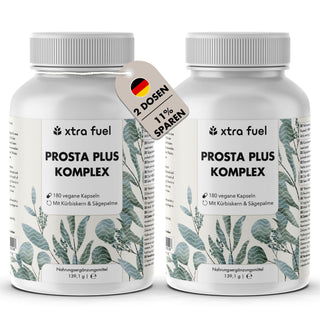 Cápsulas para la próstata - Prosta Plus Complex - Fórmula eficaz con semillas de calabaza y saw palmetto