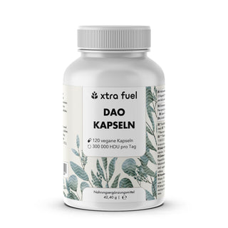 Cápsulas de DAO - Diamino oxidasa vegana procedente de brotes de guisantes - 300.000 HDU