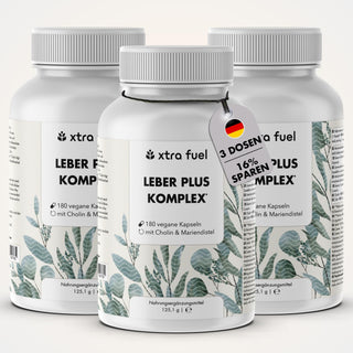 Liver Plus Complex* - Cura del hígado - Fórmula eficaz con cardo mariano, alcachofa y diente de león