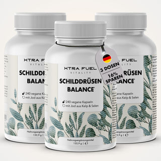 Thyroid Balance - Thyro Complex - Fórmula eficaz con kelp, tomillo y selenio