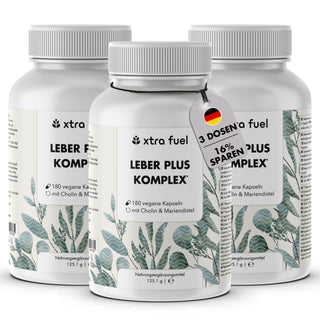Liver Plus Complex* - Cura del hígado - Fórmula eficaz con cardo mariano, alcachofa y diente de león
