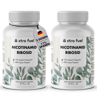 Ribósido de nicotinamida 300 - precursor de NAD+ - niacina para la energía y la vitalidad celular*.