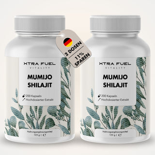 Cápsulas de Shilajit con >80% de ácido fúlvico - Precio-rendimiento ganador - Original Himalaya Shilajit