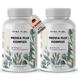 Cápsulas para la próstata - Prosta Plus Complex - Fórmula eficaz con semillas de calabaza y saw palmetto