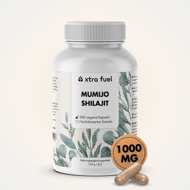 Cápsulas de Shilajit con >80% de ácido fúlvico - Precio-rendimiento ganador - Original Himalaya Shilajit