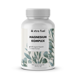 Complejo de magnesio* - fórmula quíntuple con 400 mg de magnesio elemental