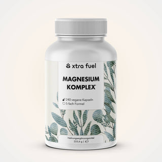 Complejo de magnesio* - fórmula quíntuple con 400 mg de magnesio elemental