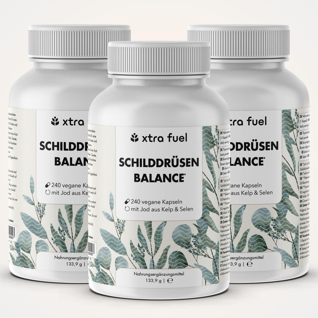 Thyroid Balance - Thyro Complex - Fórmula eficaz con kelp, tomillo y selenio