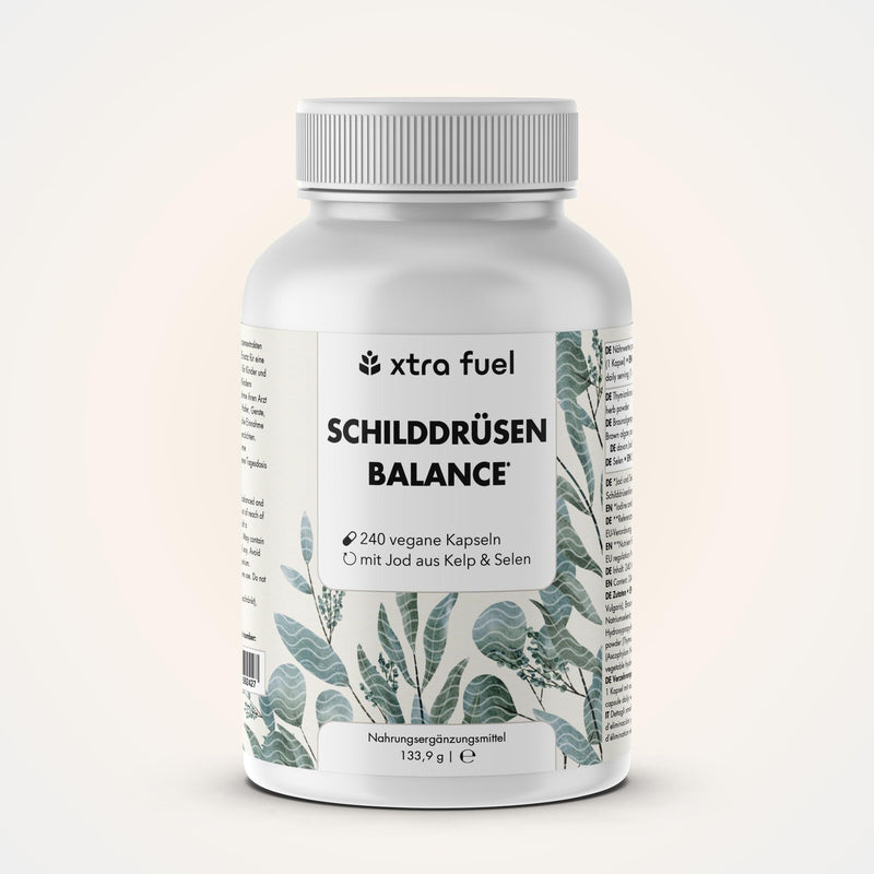 Thyroid Balance - Thyro Complex - Fórmula eficaz con kelp, tomillo y selenio