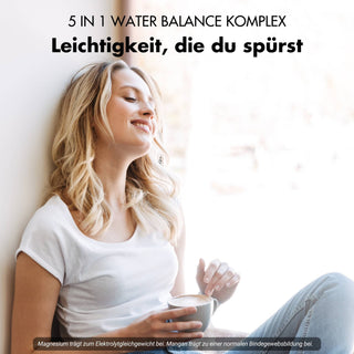 Water Balance - Complejo nutritivo 5 en 1 para el equilibrio electrolítico y piernas ligeras*.