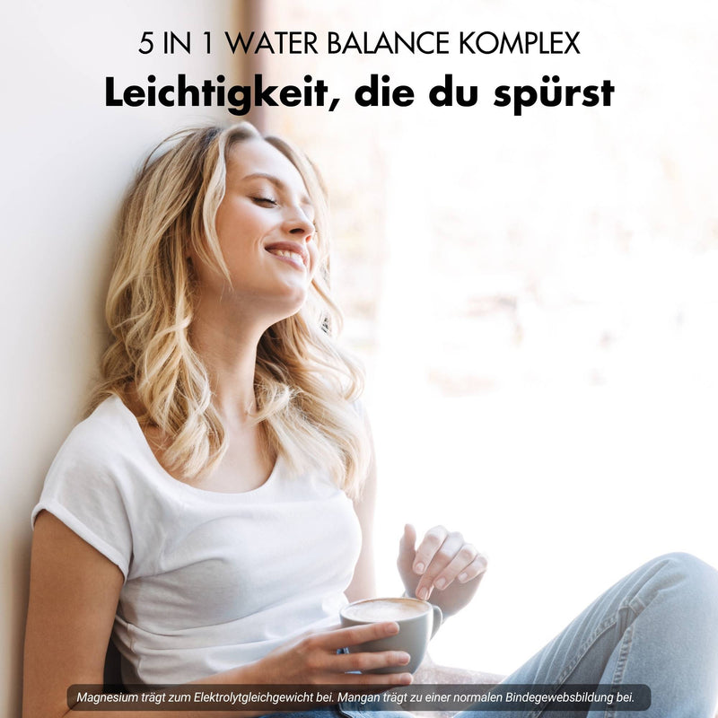 Water Balance - Complejo nutritivo 5 en 1 para el equilibrio electrolítico y piernas ligeras*.