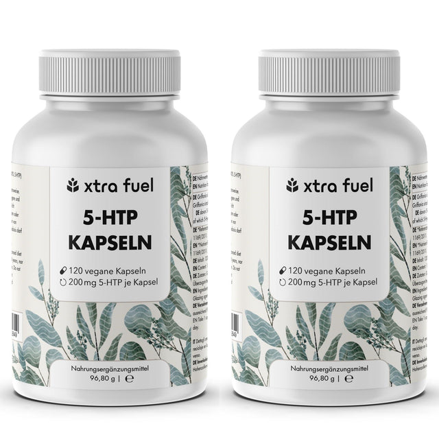 5-HTP 200 - 5-Hidroxitriptófano - 30% extracto de Griffonia Simplicifolia