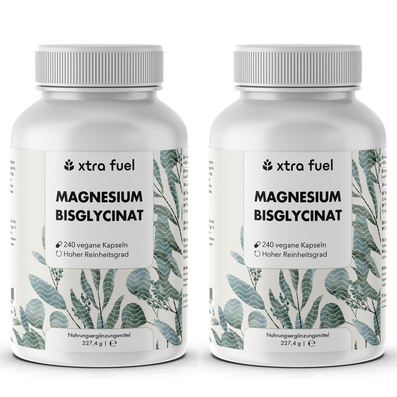 Bisglicinato de magnesio - fórmula quelatada con 315 mg de magnesio elemental