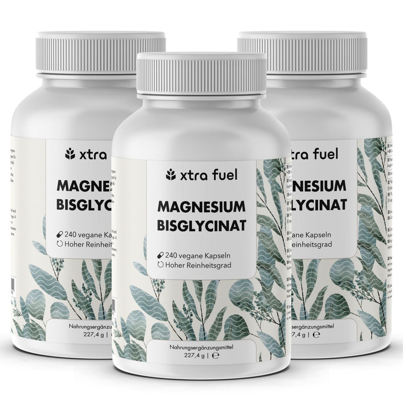 Bisglicinato de magnesio - fórmula quelatada con 315 mg de magnesio elemental