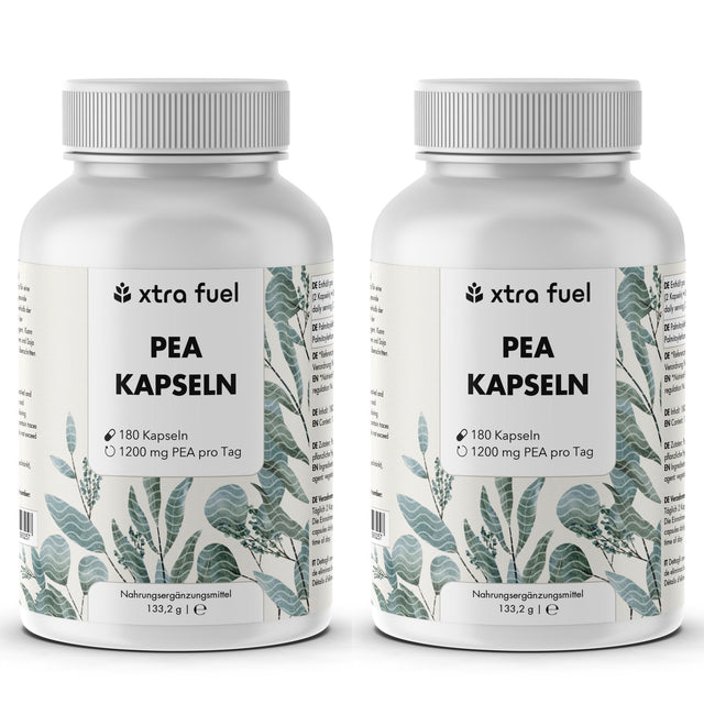 Cápsulas de PEA - Palmitoiletanolamida micronizada - 1200 mg al día