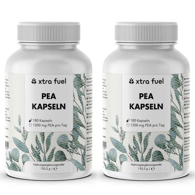 Cápsulas de PEA - Palmitoiletanolamida micronizada - 1200 mg al día