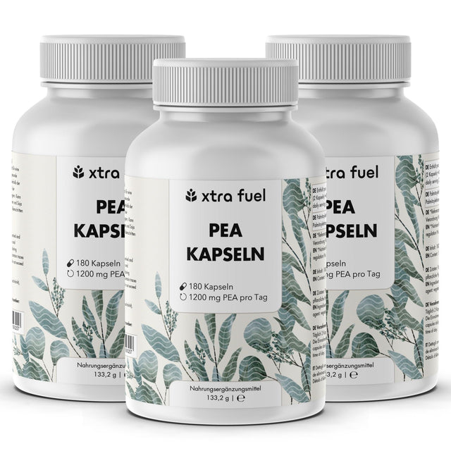 Cápsulas de PEA - Palmitoiletanolamida micronizada - 1200 mg al día