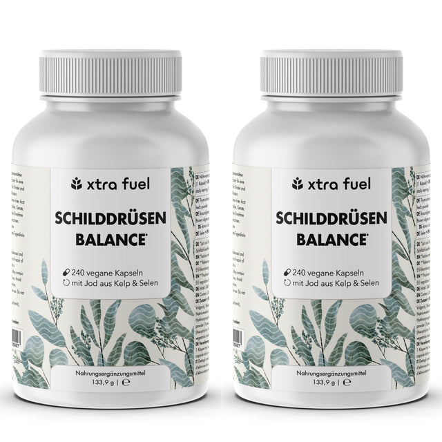 Thyroid Balance - Thyro Complex - Fórmula eficaz con kelp, tomillo y selenio