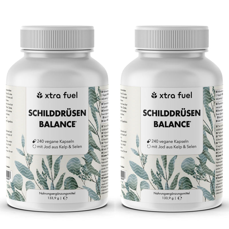Thyroid Balance - Thyro Complex - Fórmula eficaz con kelp, tomillo y selenio
