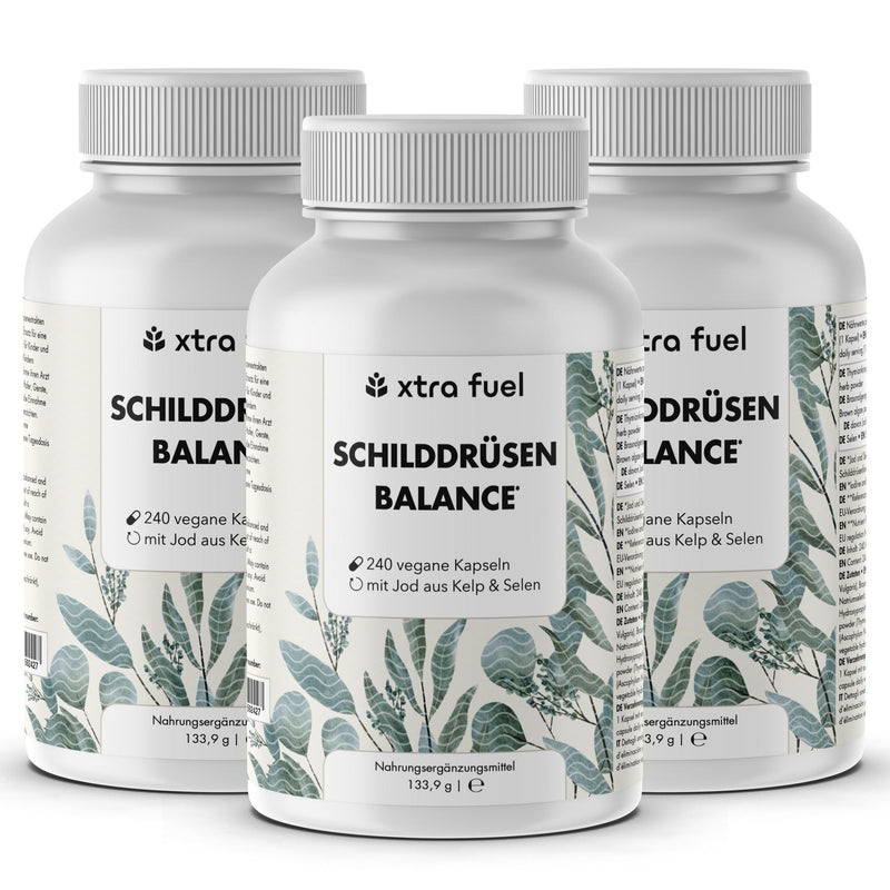 Thyroid Balance - Thyro Complex - Fórmula eficaz con kelp, tomillo y selenio
